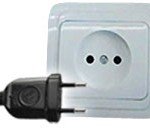 Power plug sockets type C are used in India
