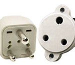 Power plugs and sockets type D are used in India