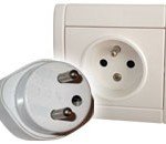 Power plugs and sockets type E