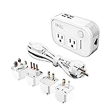 FOVAL Travel Adapter and Voltage Converter